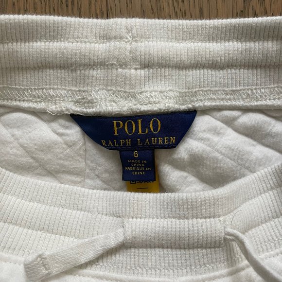 Polo Ralph Lauren Girls Quilted Cotton Shorts - Picture 3 of 4